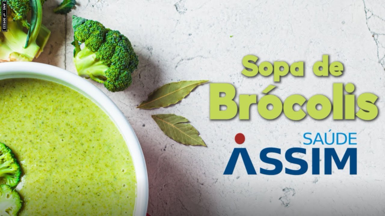 Veja essa receita de Sopa de Brócolis!